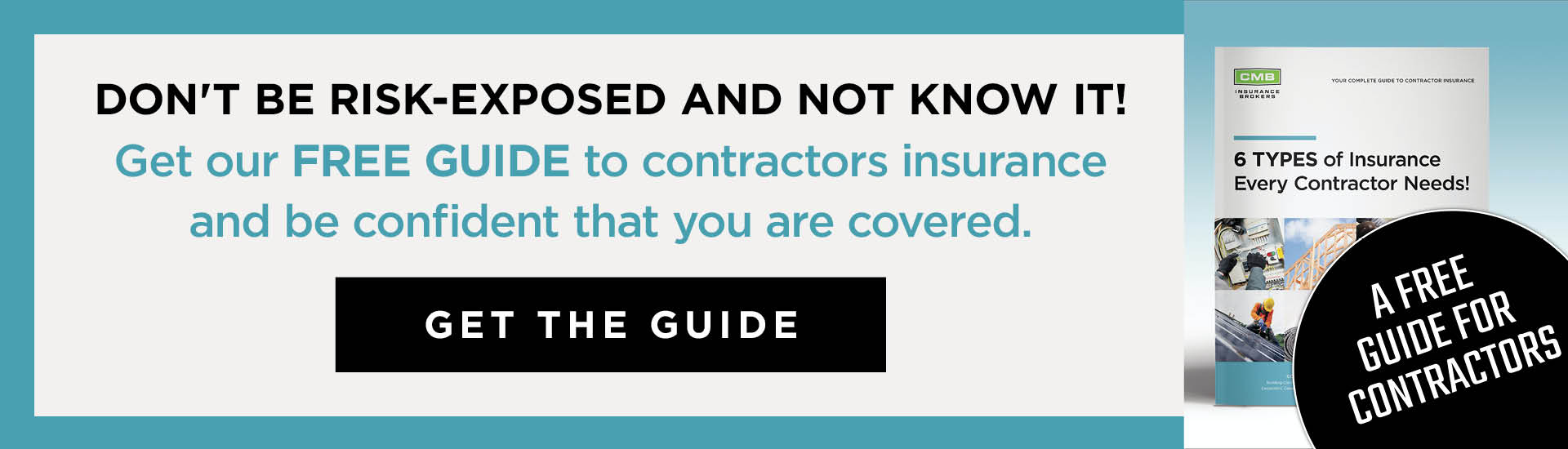 Free guide to contractors insurance.